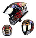 CASCO HAX OBSIDIAN SAMURAI ORO